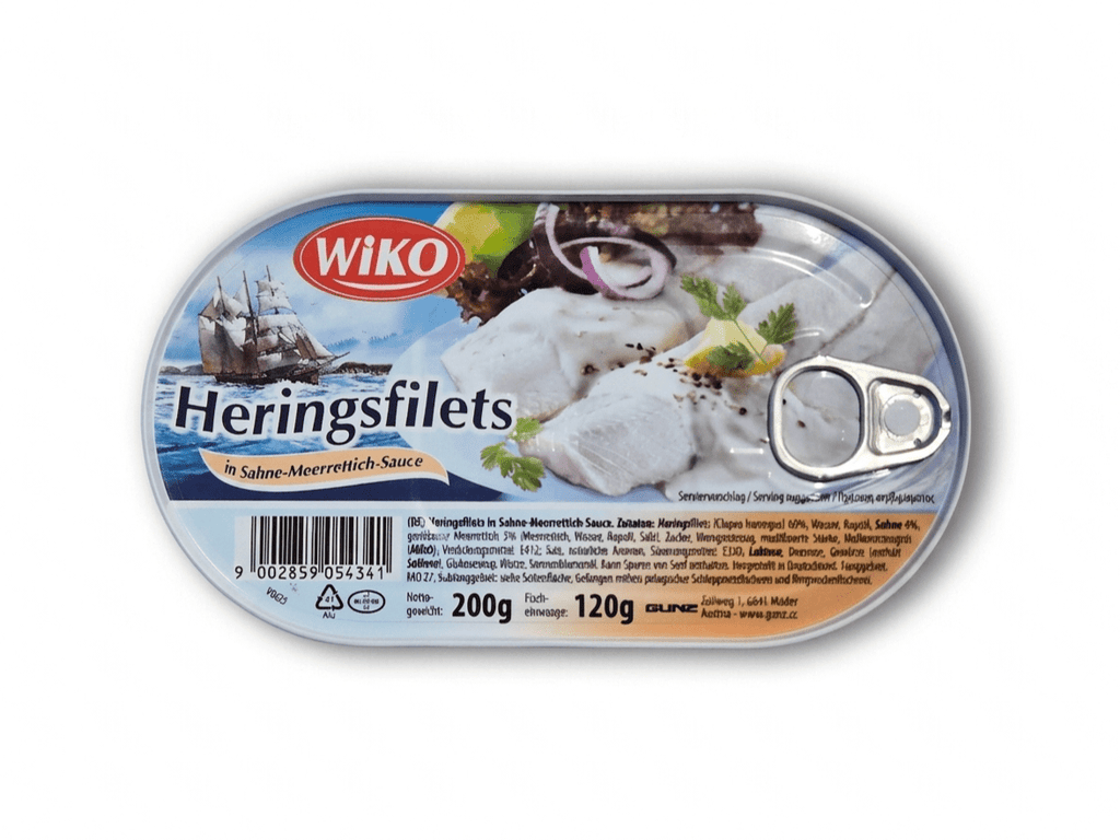 Heringsfilets in Sahne-Meerrettich-Sauce image 0