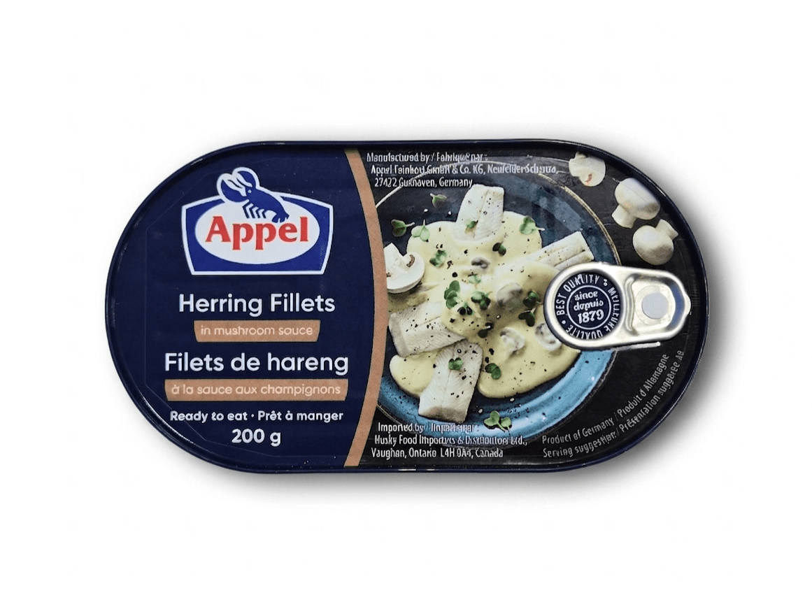 Herring Fillets in Mushroom Sauce image 0