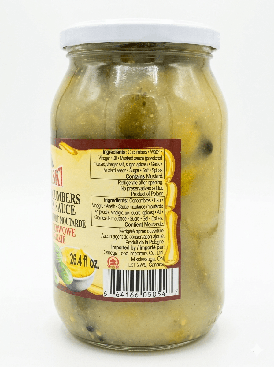 Pickled Cucumbers in Mustardsauce image 1