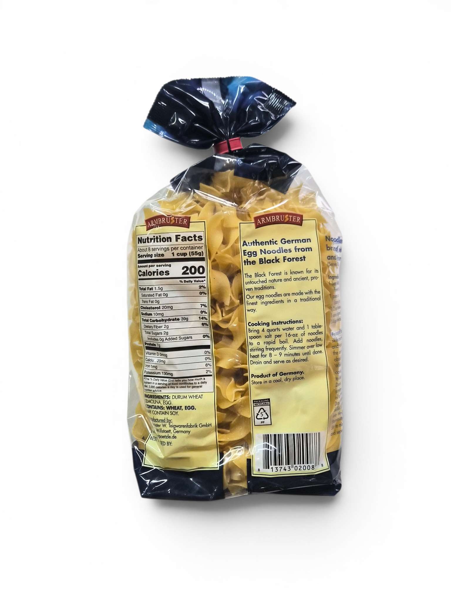 Armbruster Black Forest Noodles - Extra Broad image 1