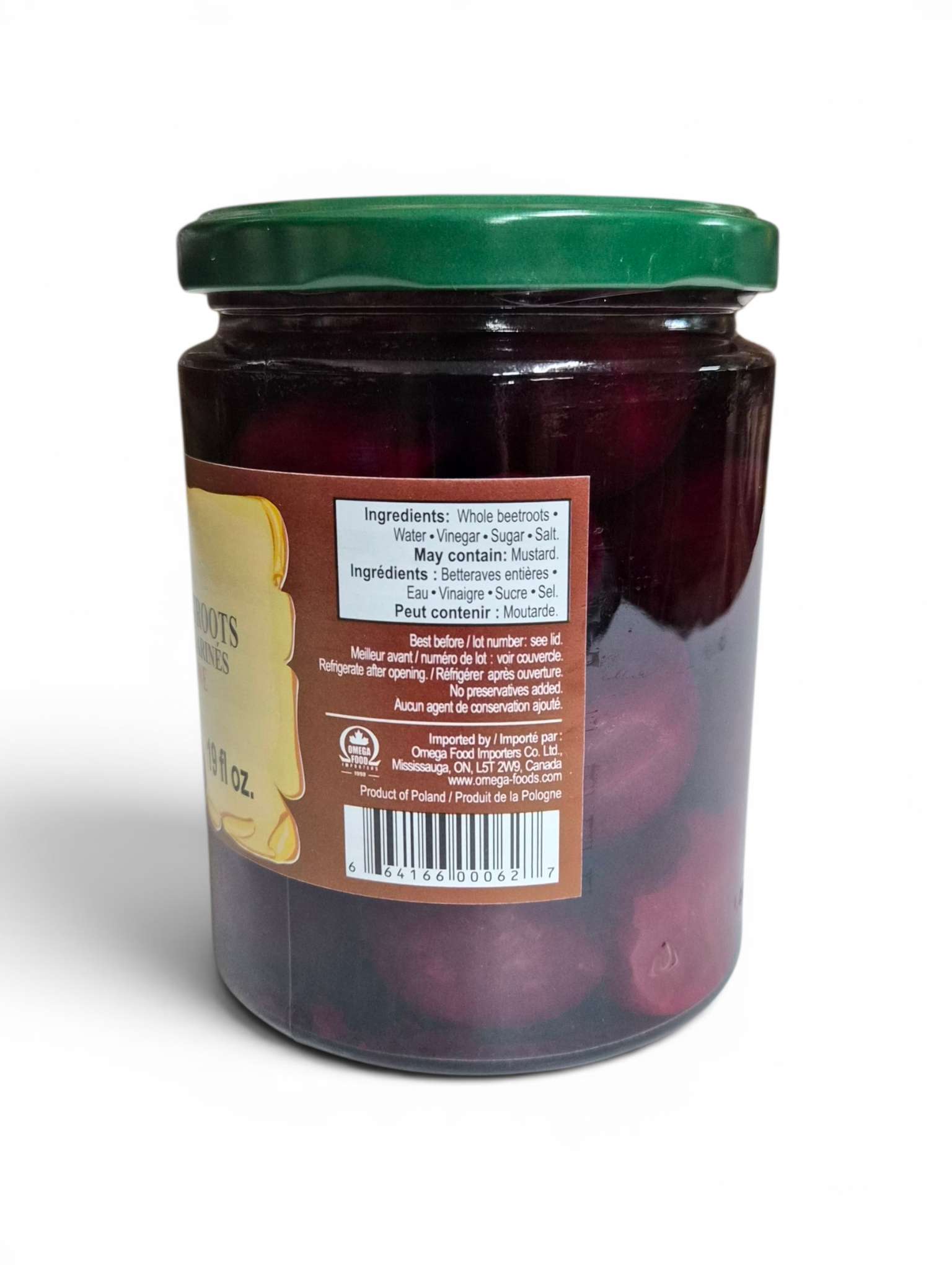 Whole Pickled Beetroots image 1