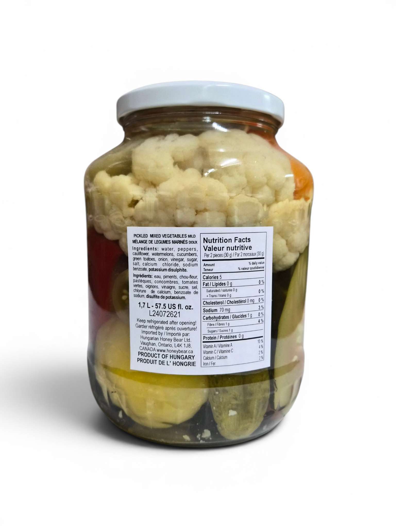 Pickled Mixed Vegetables image 1