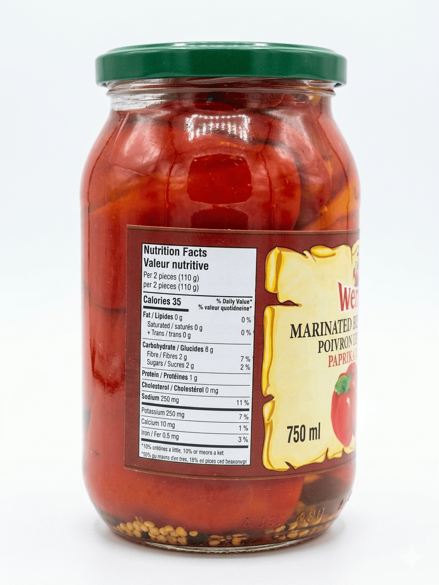 Marinated Red Bell Peppers image 2