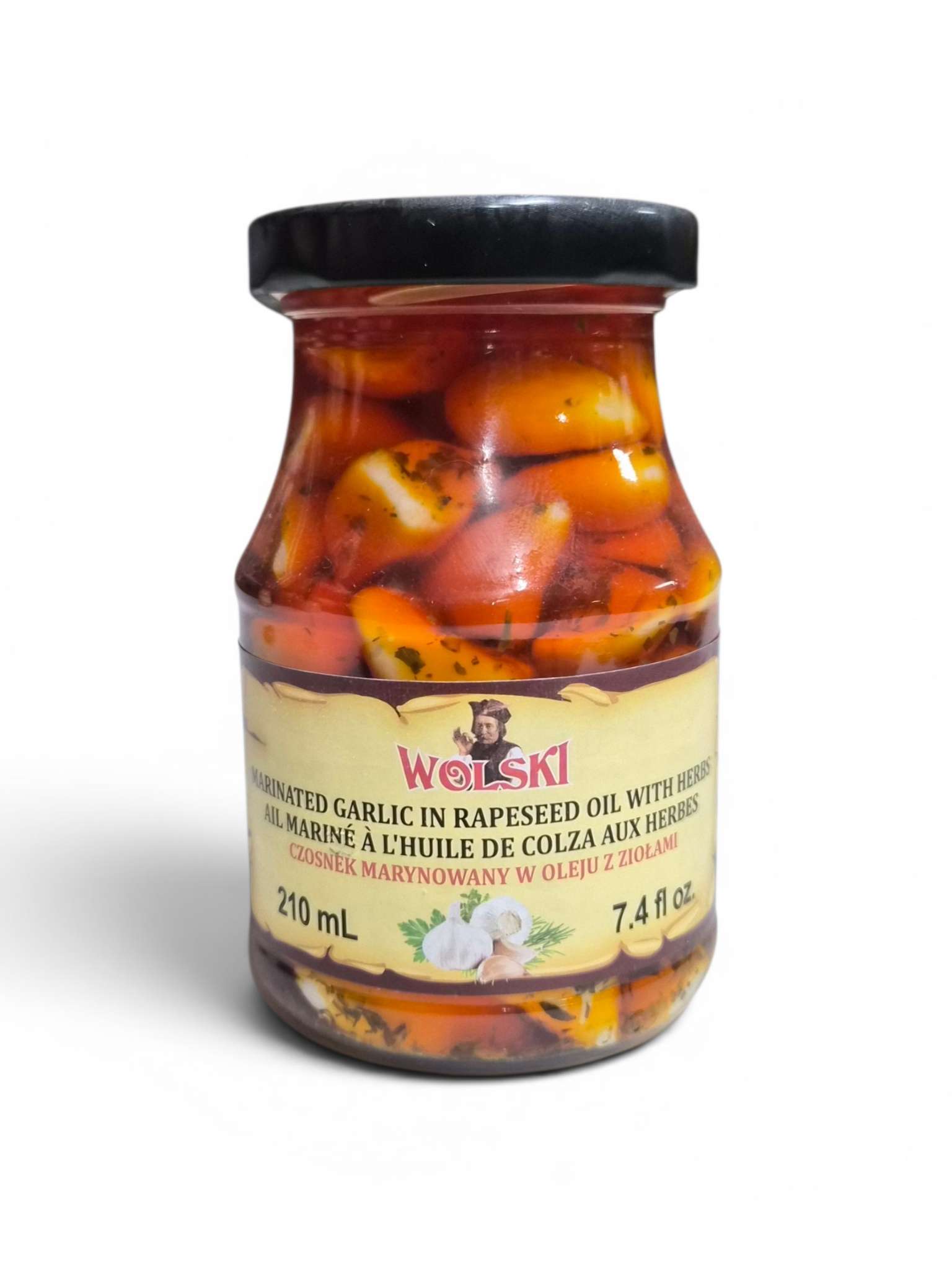 Marinated Garlic in Rapeseed Oil with Herbs image 0