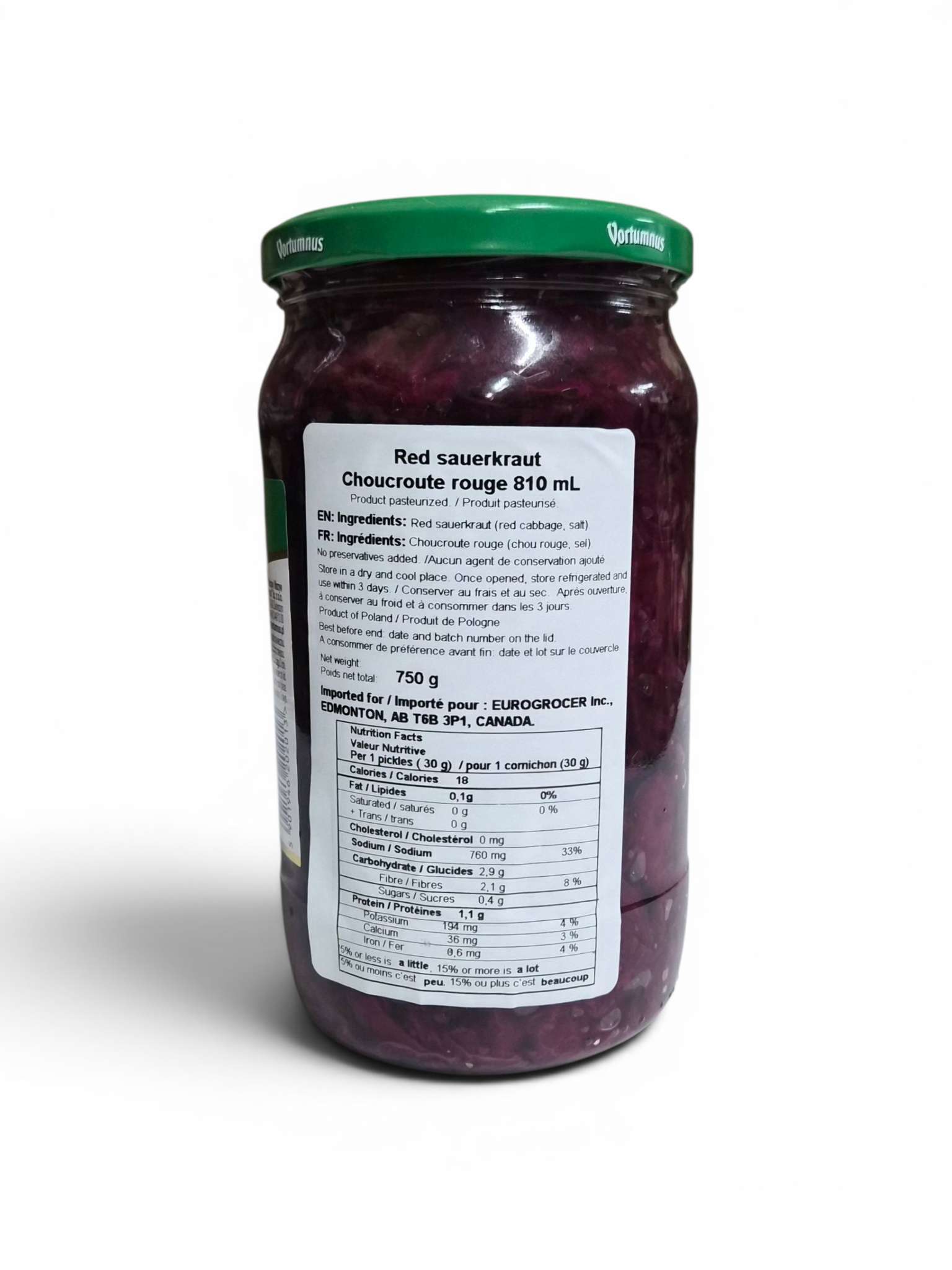 Kapusta - Red Sauerkraut image 1