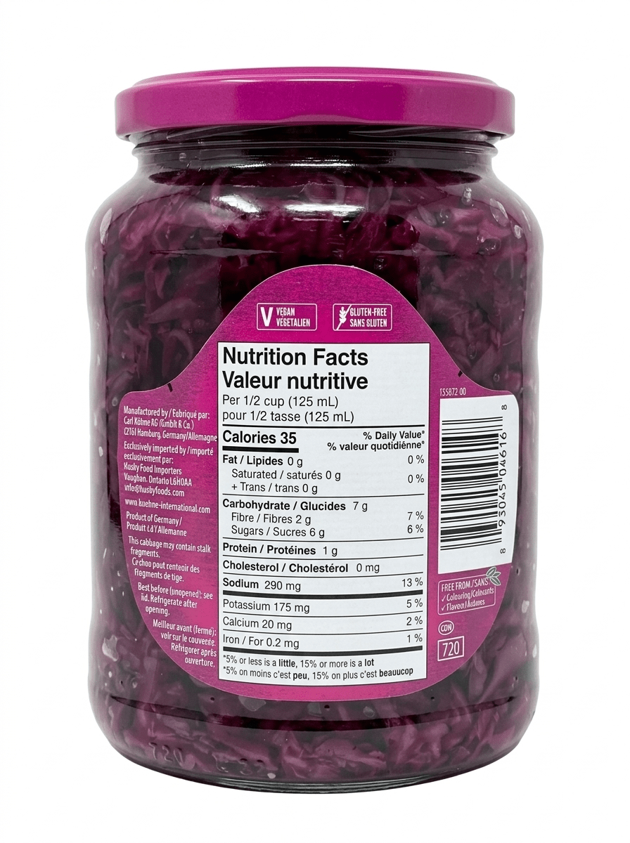 Kühne Red Cabbage with Apple image 1
