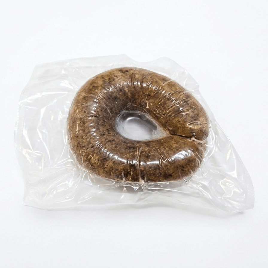 A Hurka (Frozen) ring sealed in a clear plastic bag