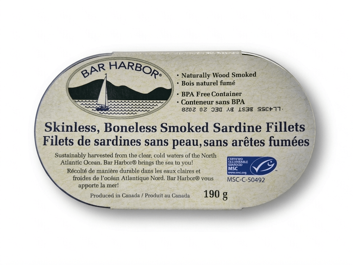 Skinless Boneless Smoked Sardine Fillets image 0