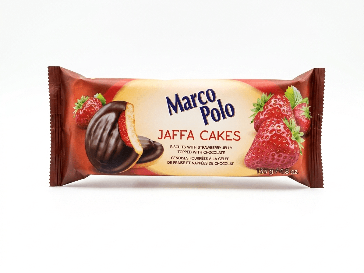 Marco Polo Jaffa Cakes - Strawberry image