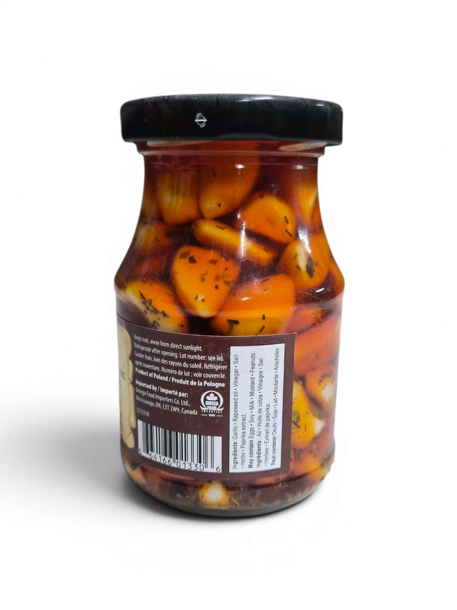 Marinated Garlic in Rapeseed Oil with Herbs image 1