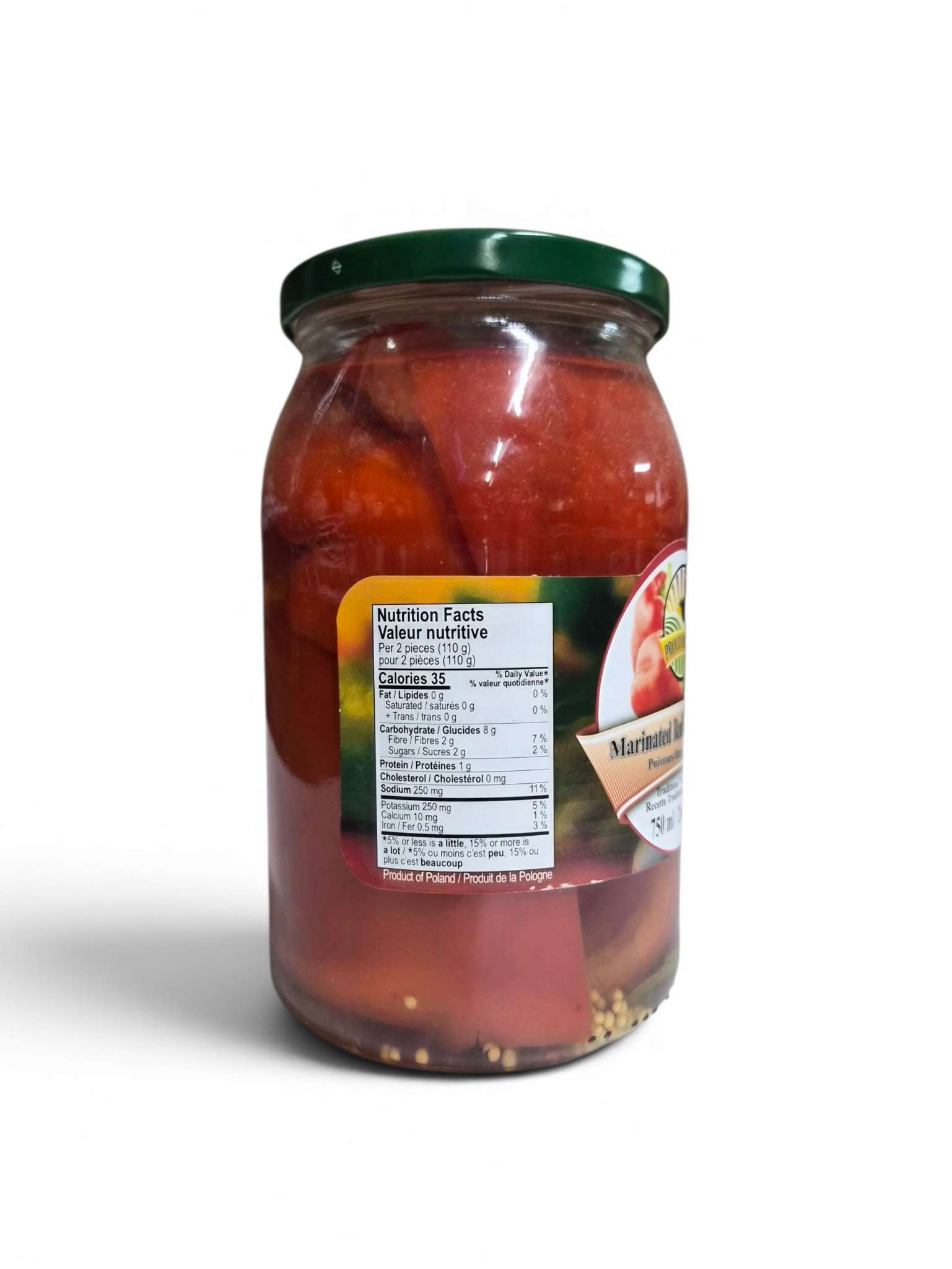 Proud Farmer Marinated Red Bell Peppers image 2