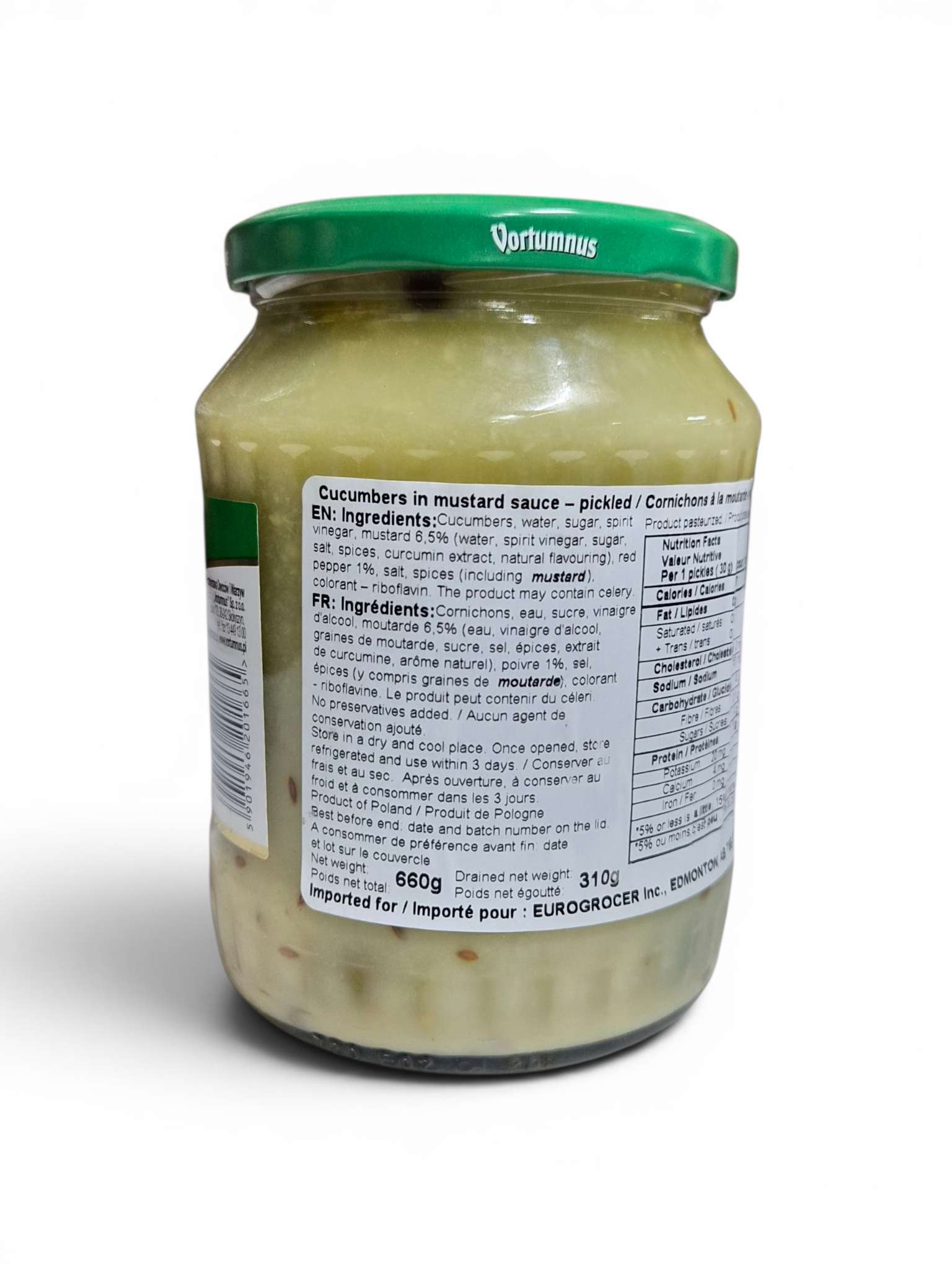Cucumbers in Mustard Sauce - Pickled image 1