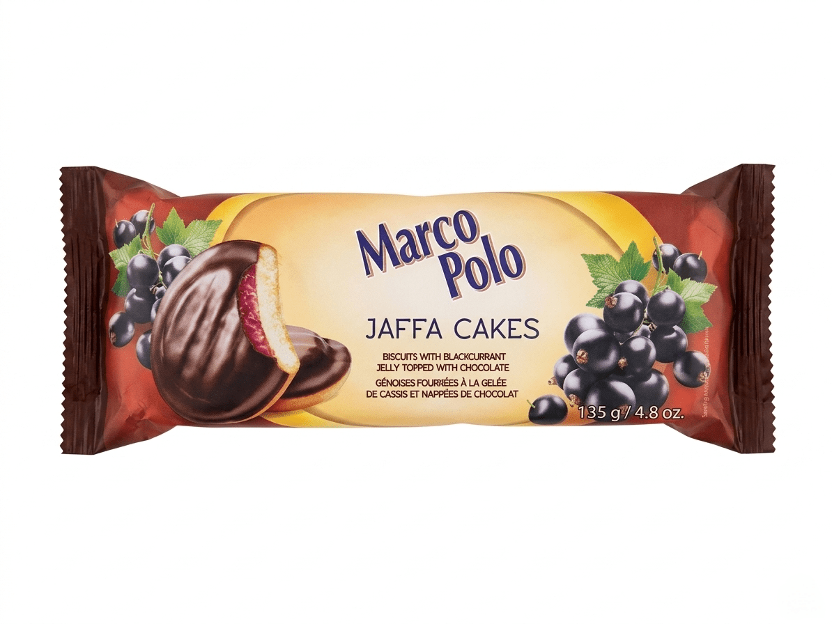 Marco Polo Jaffa Cakes - Blackcurrant image