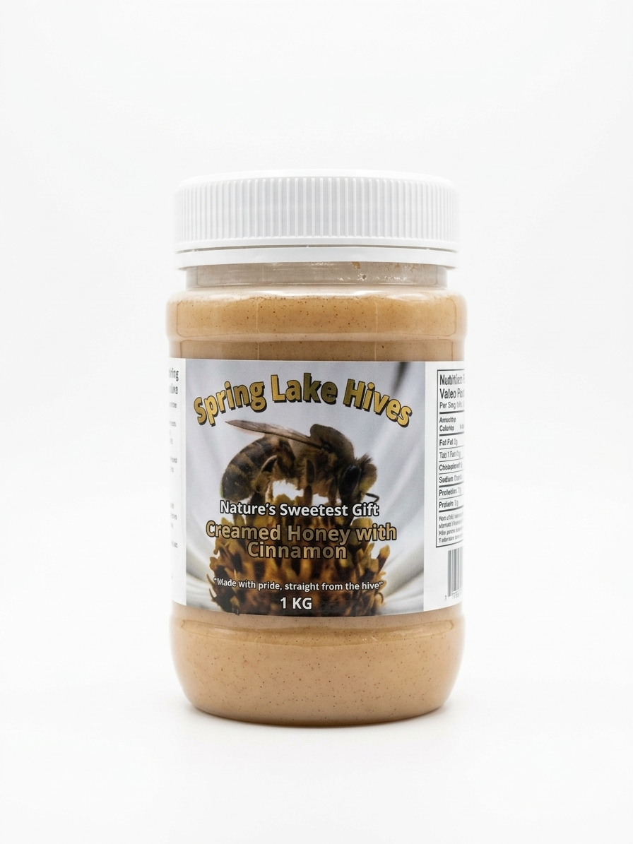 Creamed Honey with Cinnamon